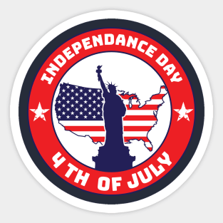 Independance Day Sticker